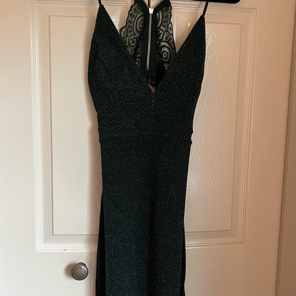 Emerald Sundae Black Bodycon Dress
